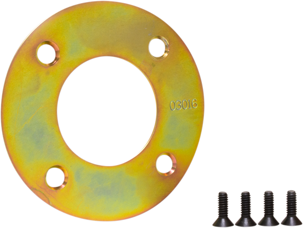Backing Plate Kit With Screws Brass, 1, nordicamoto.ro