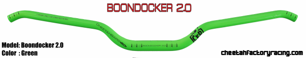 CFR Boondocker kormány 2.0, zöld, 1, nordicamoto.ro