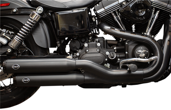 Grand National Slip-on Mufflers Black, 2, nordicamoto.ro