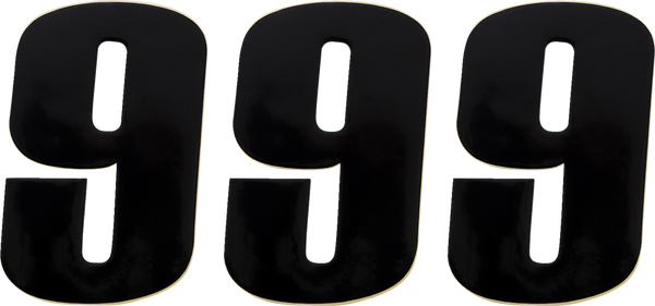 Vinyl Race Numbers Black, 1, nordicamoto.ro