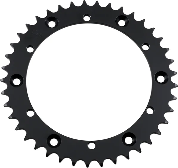 JT SPROCKETS Steel Rear Sprocket Black, Zinc, 1, nordicamoto.ro
