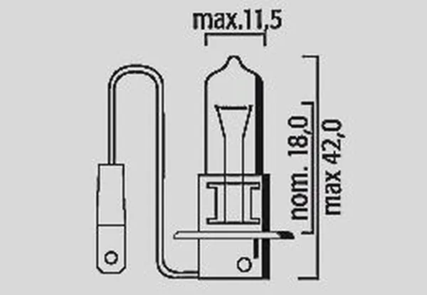Halogen Headlight Bulbs, 2, nordicamoto.ro