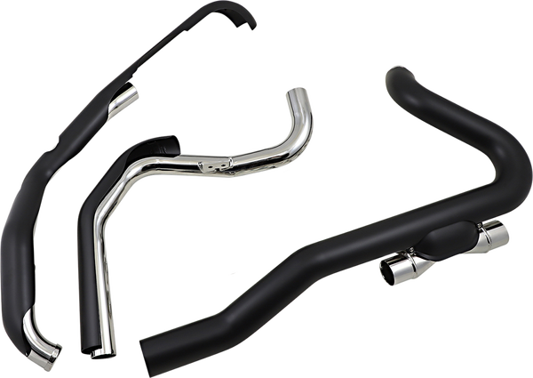 Pro Chamber Headpipes For Trikes Black, Powder-coated, 1, nordicamoto.ro