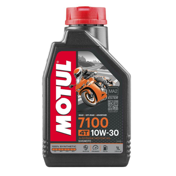 Motul 7100 négyütemű motorolaj, 1 l, 10W-40, 4, nordicamoto.ro