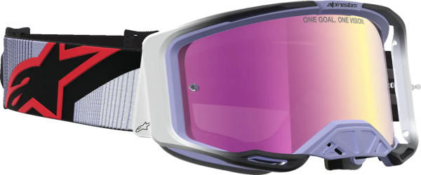 Alpinestars Vision 8 Maven síszemüveg – lila/fekete/színezett lencse, 3, nordicamoto.ro