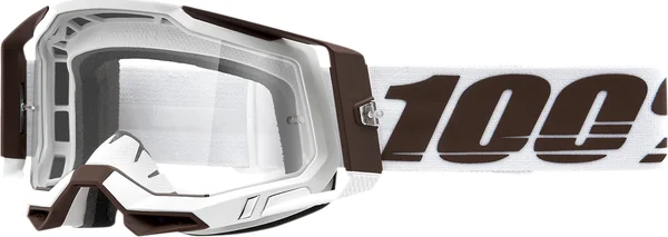 Ochelari 100% Racecraft 2 Snowbird Lentila clara, 2, nordicamoto.ro
