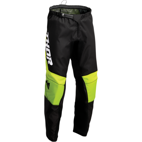Pantaloni Thor Sector Chev Black/Green 32, 1, nordicamoto.ro
