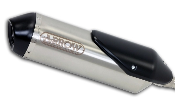 Reflex 2.0 Stp Exhaust Maxi Scooter Silver, Black, 1, nordicamoto.ro