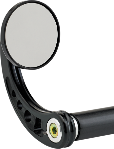 Bar End Mirror Anodized Black, 2, nordicamoto.ro