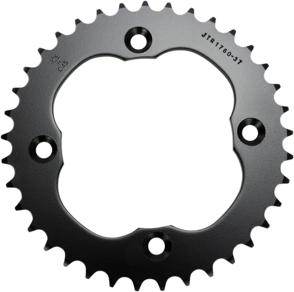 JT SPROCKETS Fekete hátsó lánckerék, 1, nordicamoto.ro