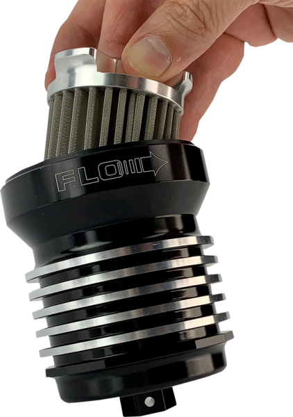 Flo® Reusable (r)spin-on(r) Oil Filter Black, 1, nordicamoto.ro