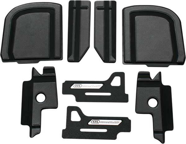 Saddlebag Shelf Set Gray, 2, nordicamoto.ro