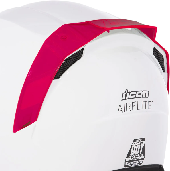 Icon Airflite™ Red ONE SIZE sisak hátsó spoiler, 1, nordicamoto.ro