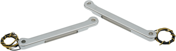 Led Front Signal Lights Chrome, 1, nordicamoto.ro