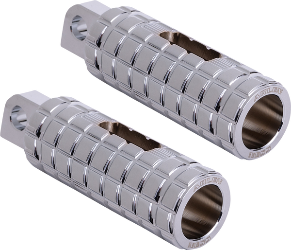 Speedliner Footpegs Silver, 1, nordicamoto.ro