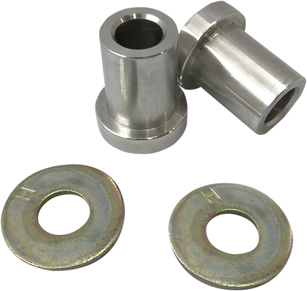Solid Handlebar Riser Bushing Silver, 1, nordicamoto.ro