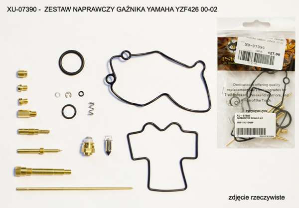 YAMAHA YZF 426 00–02 PSIHIC karburátor-javítókészlet (26-1439) (1 karburátorhoz), 1, nordicamoto.ro
