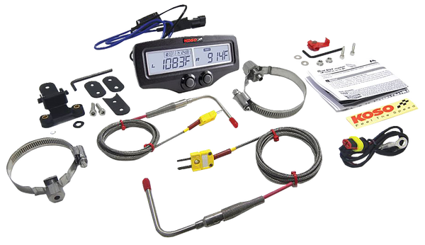 Dual Egt Meter Black, 1, nordicamoto.ro