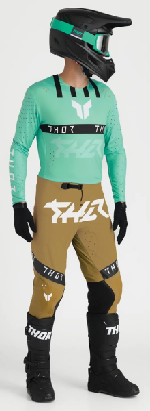 Tricou THOR Sportmode Flite Green XL, 4, nordicamoto.ro