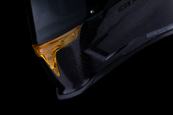 ICON Airframe Pro Carbon 4tress sisak, sárga, XL, 9, nordicamoto.ro