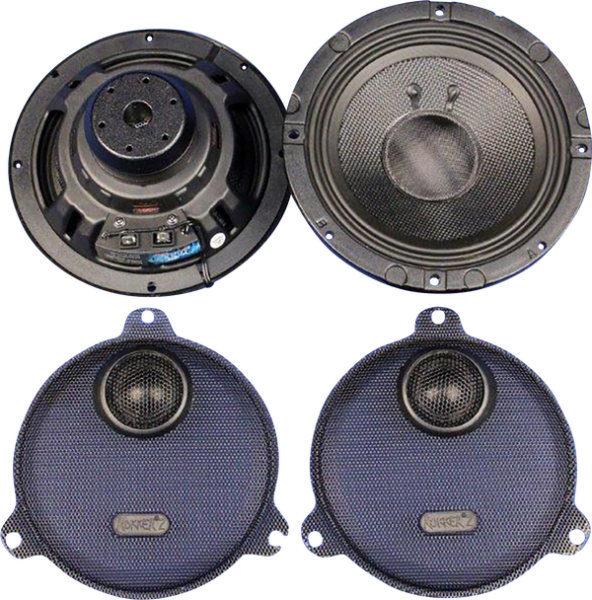Fairing Speaker Kit Black, 1, nordicamoto.ro