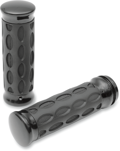 Custom Rubber Grips Black, 3, nordicamoto.ro