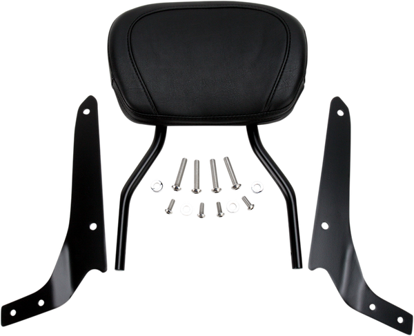 Round Sissy Bar Kit Black, 1, nordicamoto.ro