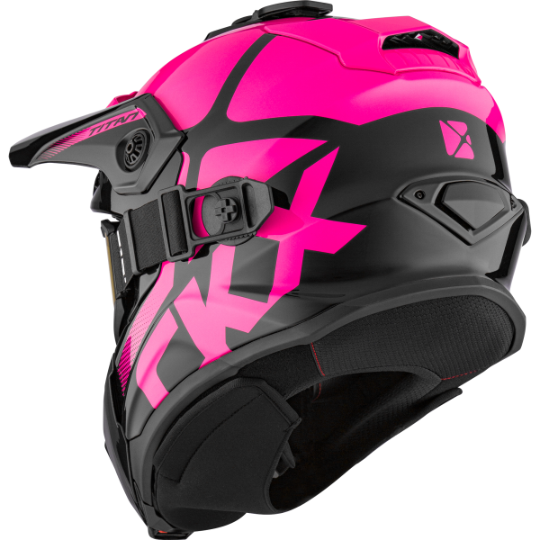 CKX sisak + védőszemüveg TITAN Polar Pink, XL, 2, nordicamoto.ro