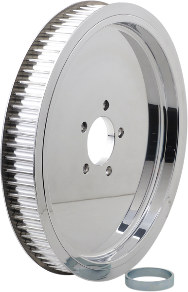 Polished 1-1/2(r) Rear Belt Pulley Chrome, 1, nordicamoto.ro