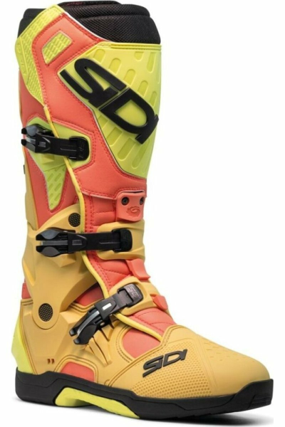 Cizme Sidi MX Enduro Crossair Gold/Lime, 2, nordicamoto.ro