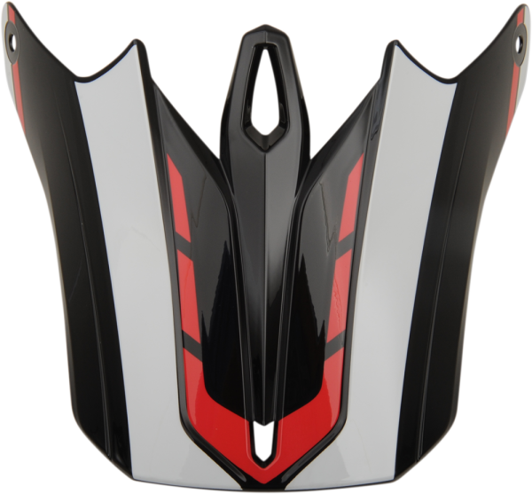 Visr Kt Fi Flank Bk/wh/rd Red, White ONE SIZE, 1, nordicamoto.ro
