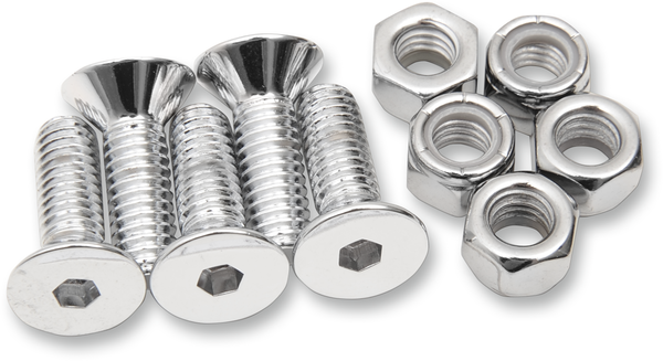 Rotor, Sprocket And Belt Mounting Hardware Kit Silver, 2, nordicamoto.ro
