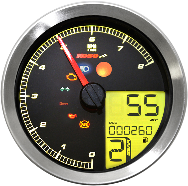 Tnt-b Multi-function Meter Chrome, 4, nordicamoto.ro