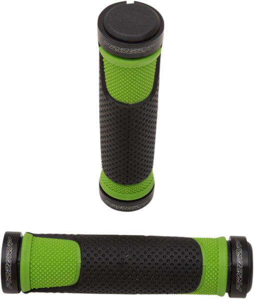997 Lock-on Open End Locking Grips Black, Green, 2, nordicamoto.ro