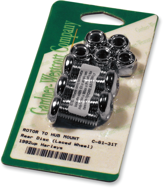 Disc Brake Rotor-to-hub Kit Silver, 1, nordicamoto.ro