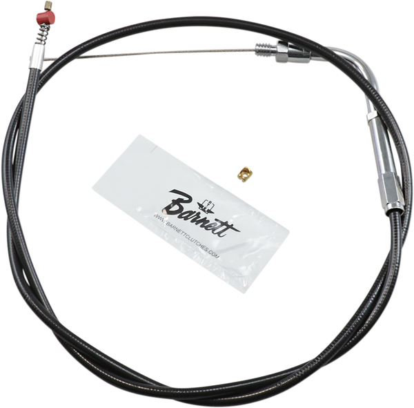 Black Vinyl Throttle/idle Cable Black Standard, 1, nordicamoto.ro