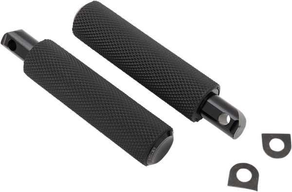 Fusion Footpegs Black, Silver, 2, nordicamoto.ro
