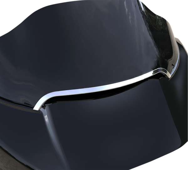 Center Windshield Trim Chrome, 2, nordicamoto.ro