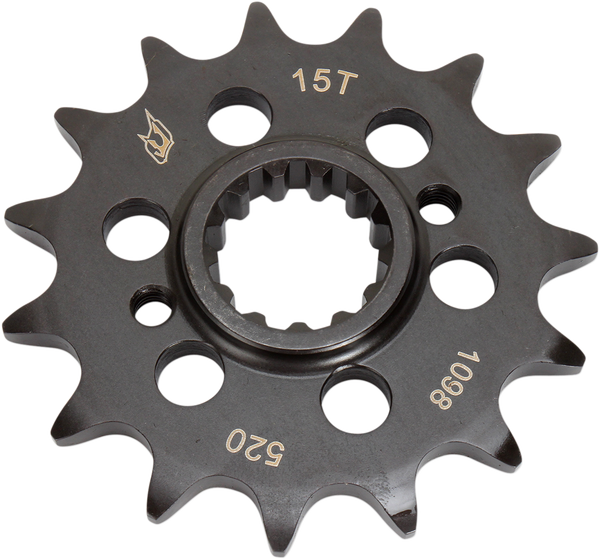 Lightweight Steel Sprocket Black, Zinc, 1, nordicamoto.ro