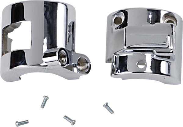 Chrome Switch Housing Silver, 2, nordicamoto.ro