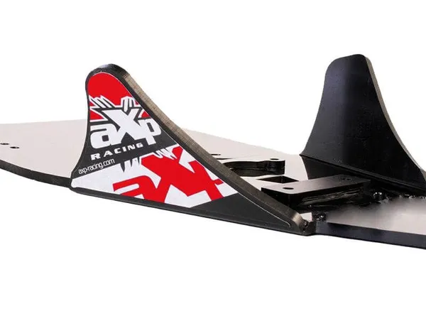 AXP Racing motorvédő a Yamaha YFZ 450R/YFZ 450RSE (2009–2023) modellekhez, fekete/piros, 1, nordicamoto.ro