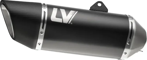 LeoVince LV-14 R Black Edition Slip-On kipufogórendszer a Kawasaki Versys 1000-hez, 2, nordicamoto.ro