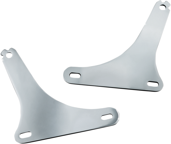 Multi-purpose Driver And Passenger Backrest Mount Kit Chrome, 1, nordicamoto.ro