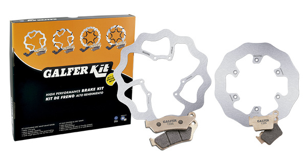 Brake Kit Oem Replacement Silver, Stainless Steel, 2, nordicamoto.ro