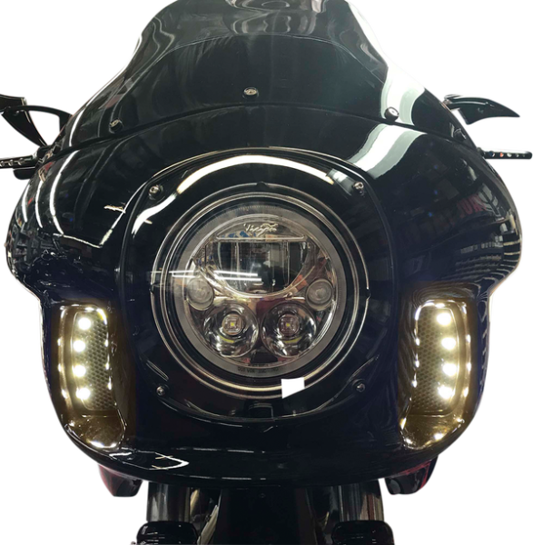 Daytime Lightning Boltz Running Lights Silver, 3, nordicamoto.ro