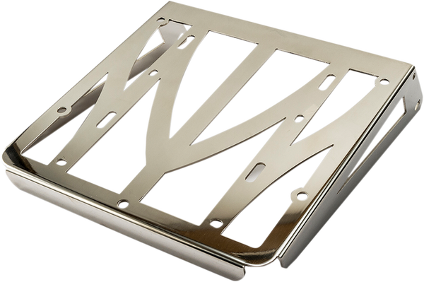 Luggage Rack Grill For Sissybars Stainless Steel Natural Polished Silver, 2, nordicamoto.ro