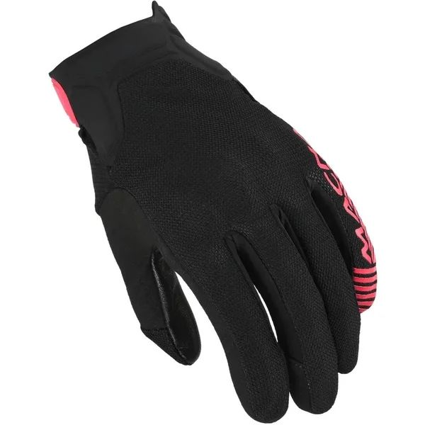 Manusi de piele dama MACNA OBTAIN LEATHER S Negru/Verde mentă, 5, nordicamoto.ro