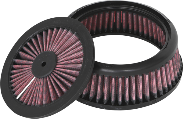 High Flow Air Filter Red, Black, 1, nordicamoto.ro