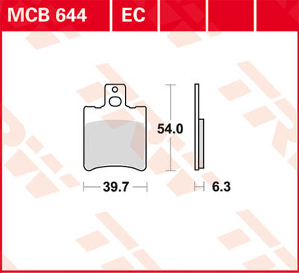 Ec sorozatú kerámia fékbetétek, 1, nordicamoto.ro