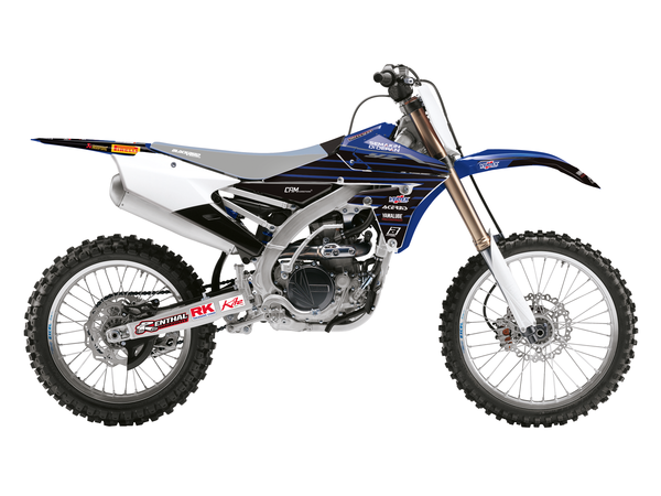 Blackbird Racing Replica Factory Team Yamaha 2022 Graphics Kit Black, Blue, 1, nordicamoto.ro